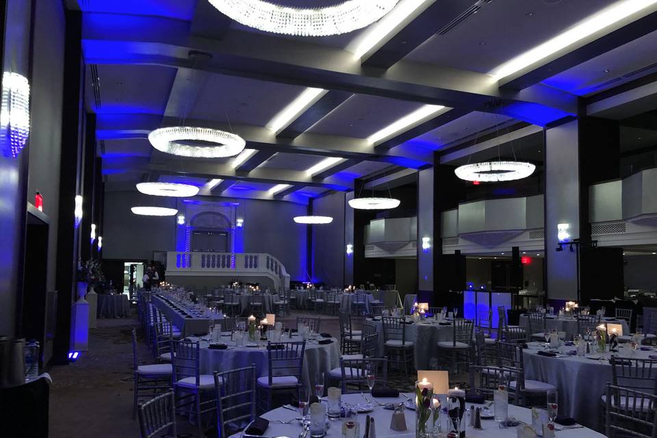 Uplighting at the Westin