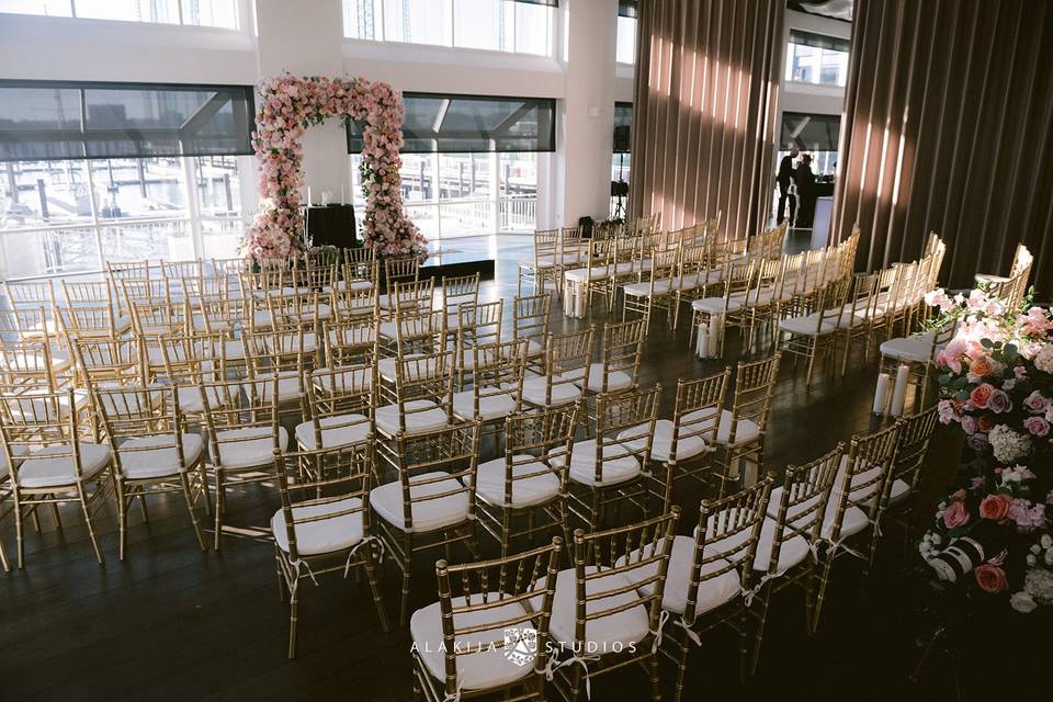 Wedding at Current Pier 60