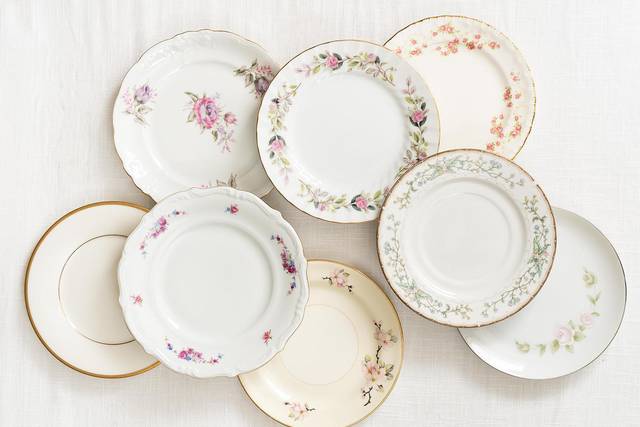 Vintage plates