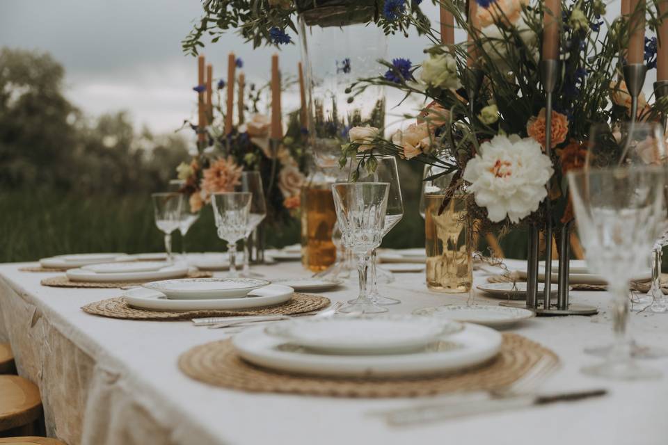 Moody summer elopement