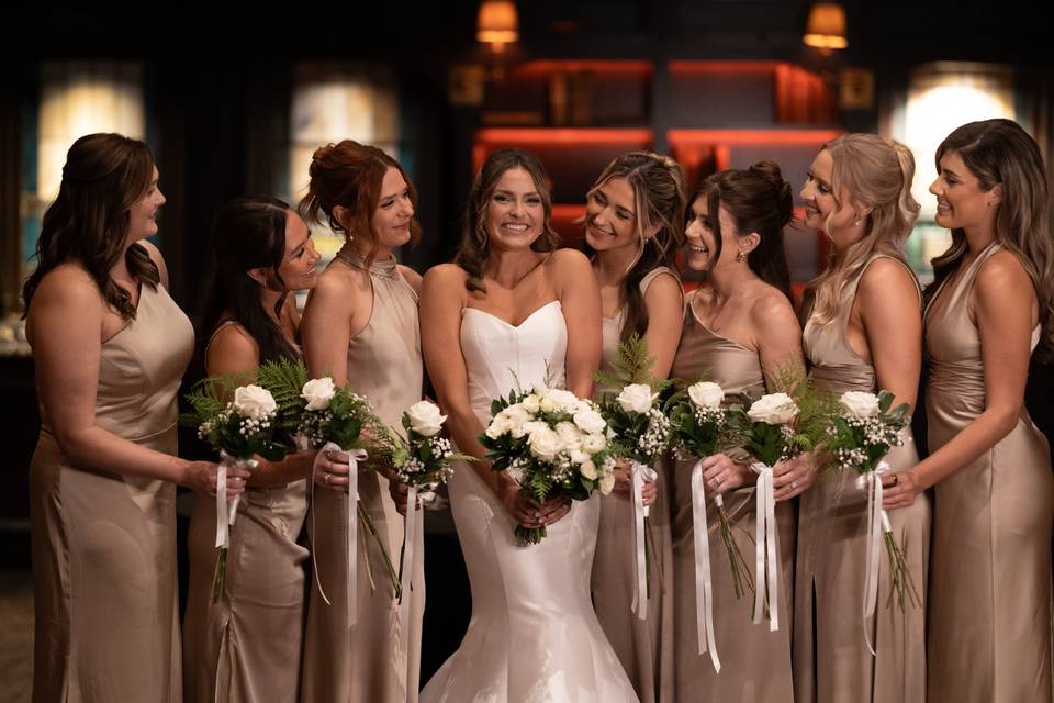 Bridal Party First Look