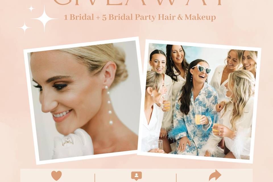 Wedding Hair & Makeup Giveaway