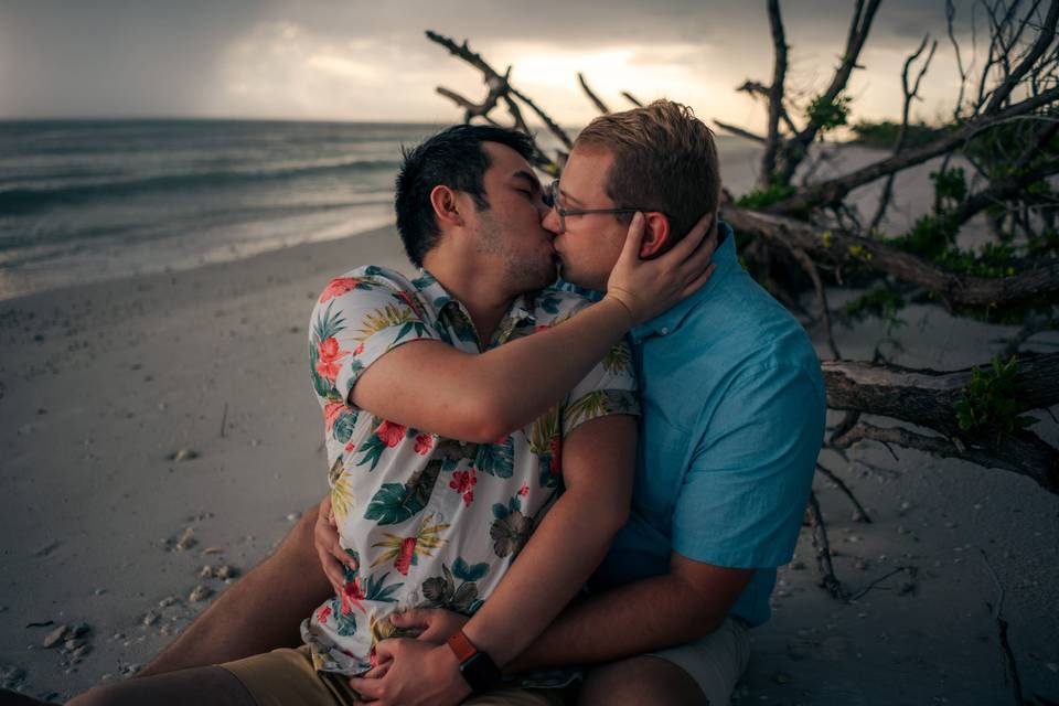 Engagement at Honeymoon Island