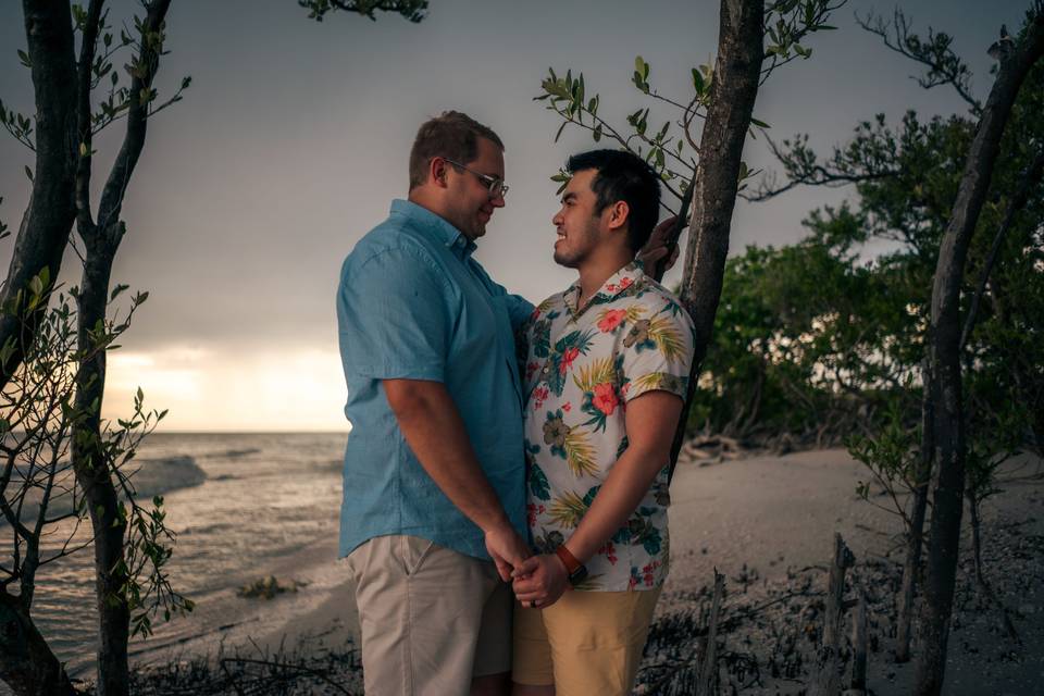 Engagement at Honeymoon Island