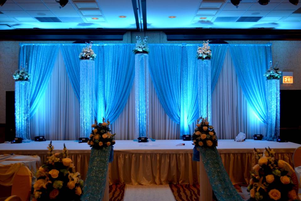 Uplighting & Photo Booth, Gobo Monogram, Projector & Screen, DJs by ENDLESS ENTERTAINMENT