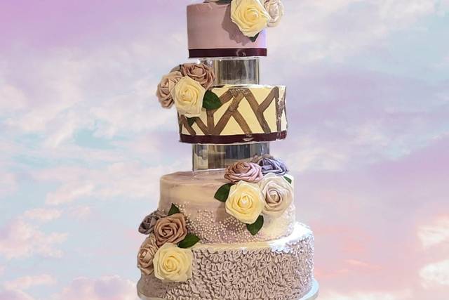 Donut Shaped Cake  Wedding Cakes Minneapolis Bakery Farmington Bakery