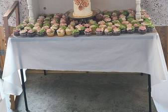 Cupcake display set-up