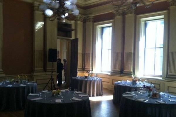 Reception area
