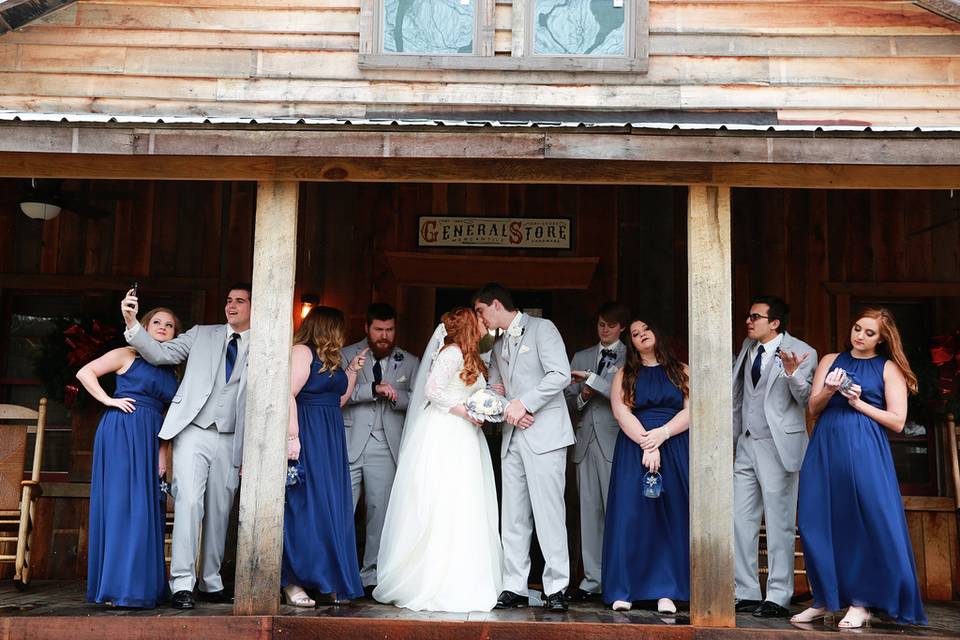 Inside The Groom Saloon