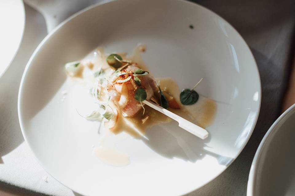 Yellowtail crudo