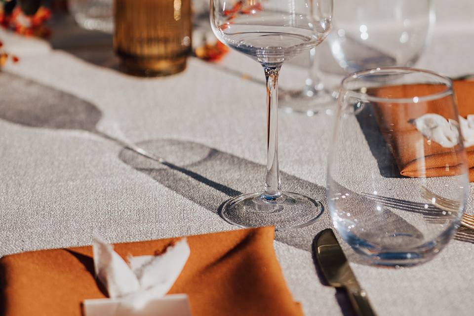 October tablescape