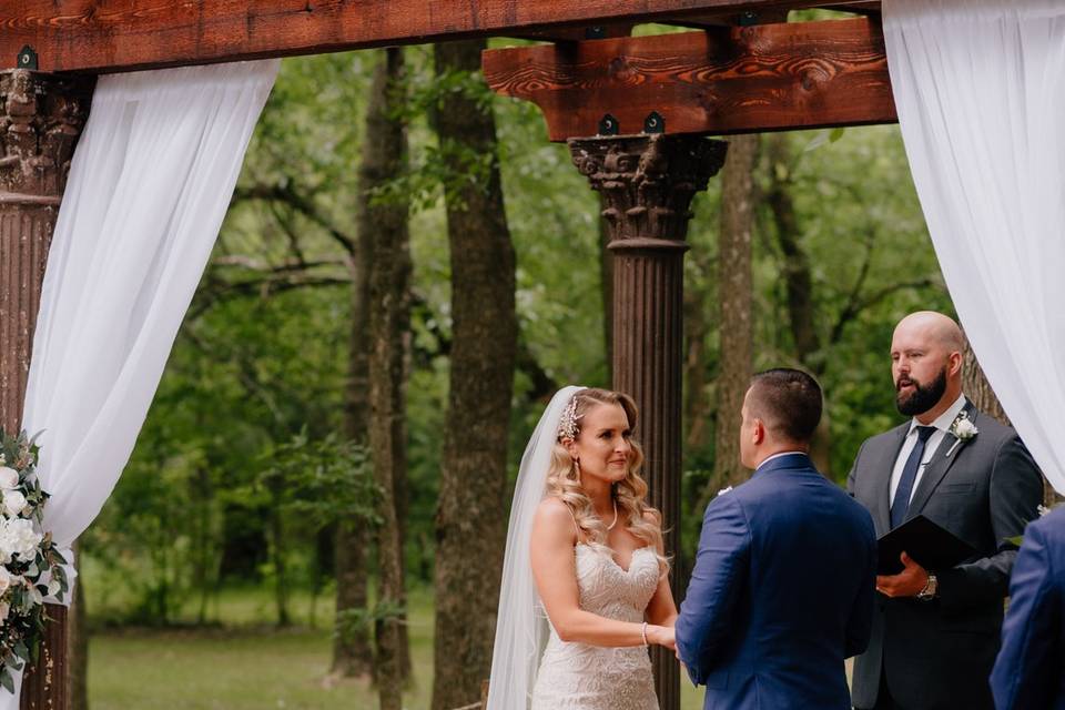 Outdoor ceremony