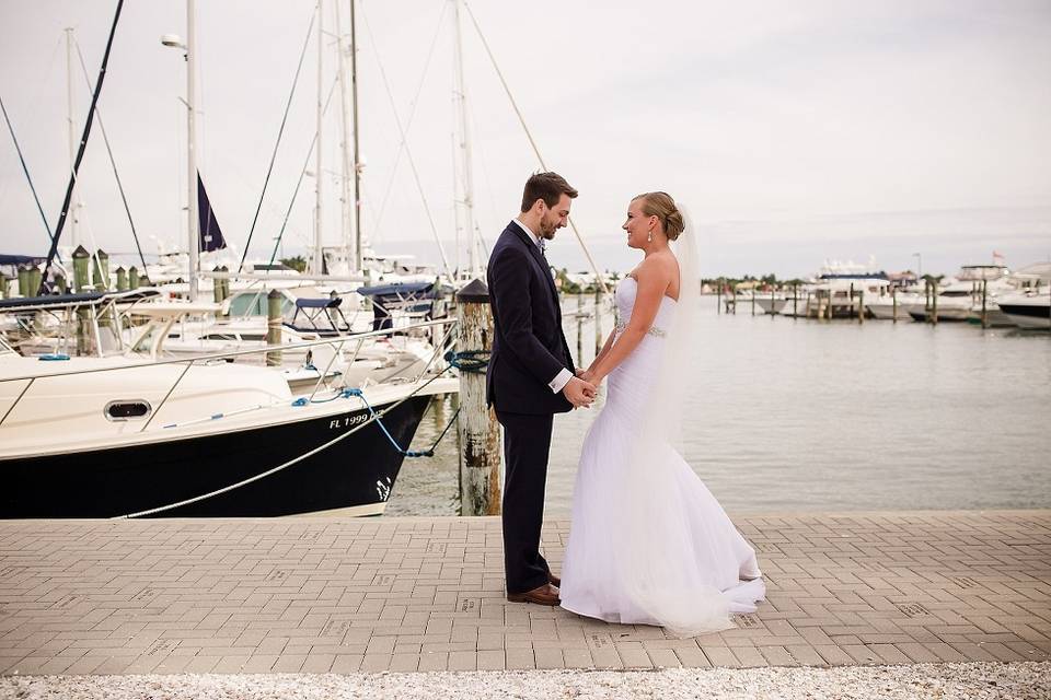 Boardwalk couple