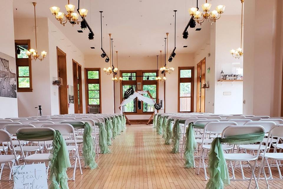 Train Depot Ceremony