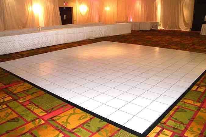White Dance Floor