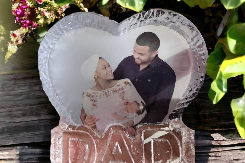 Dad Personalized Crystal