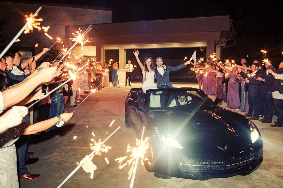 Sparkler Send Off