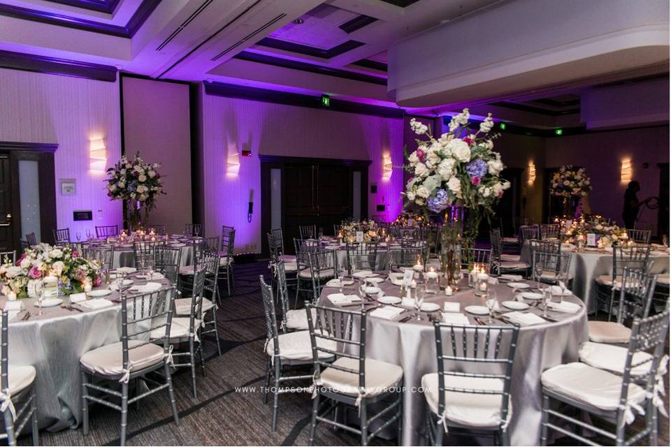 Purple Elegant Reception