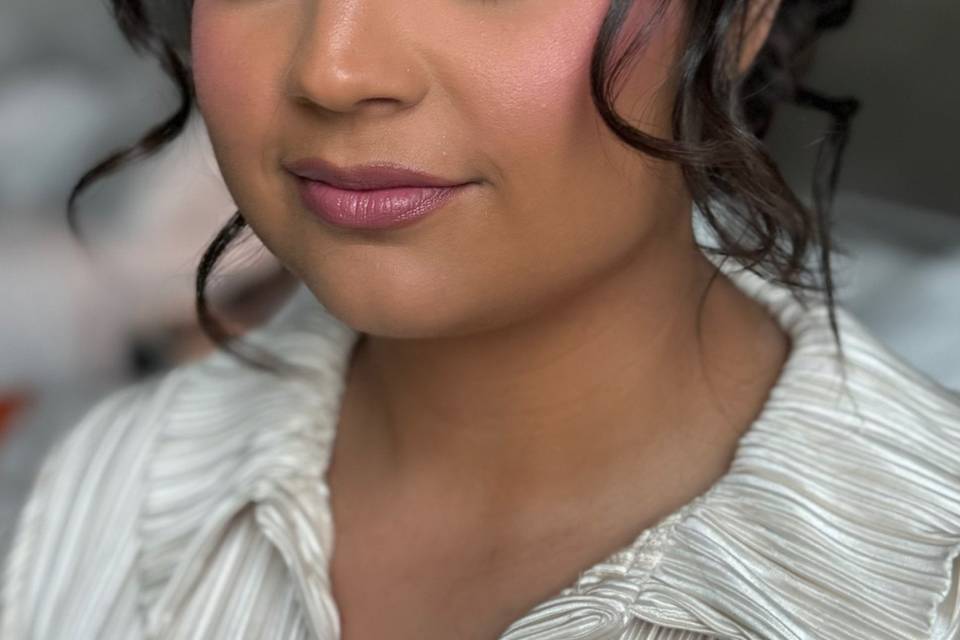 Hair and makeup by Masha