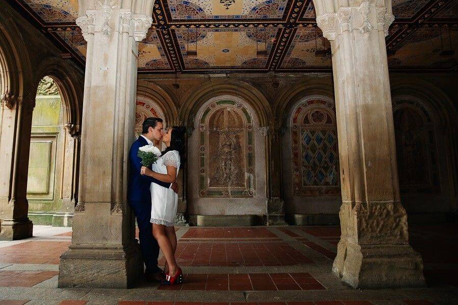 Underneath Bethesda Terrace