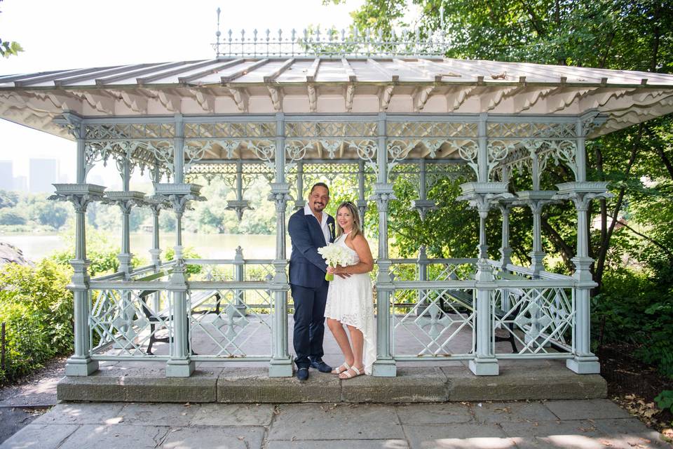 At the Ladies' Pavilion