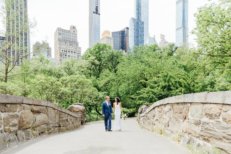 On Gapstow Bridge