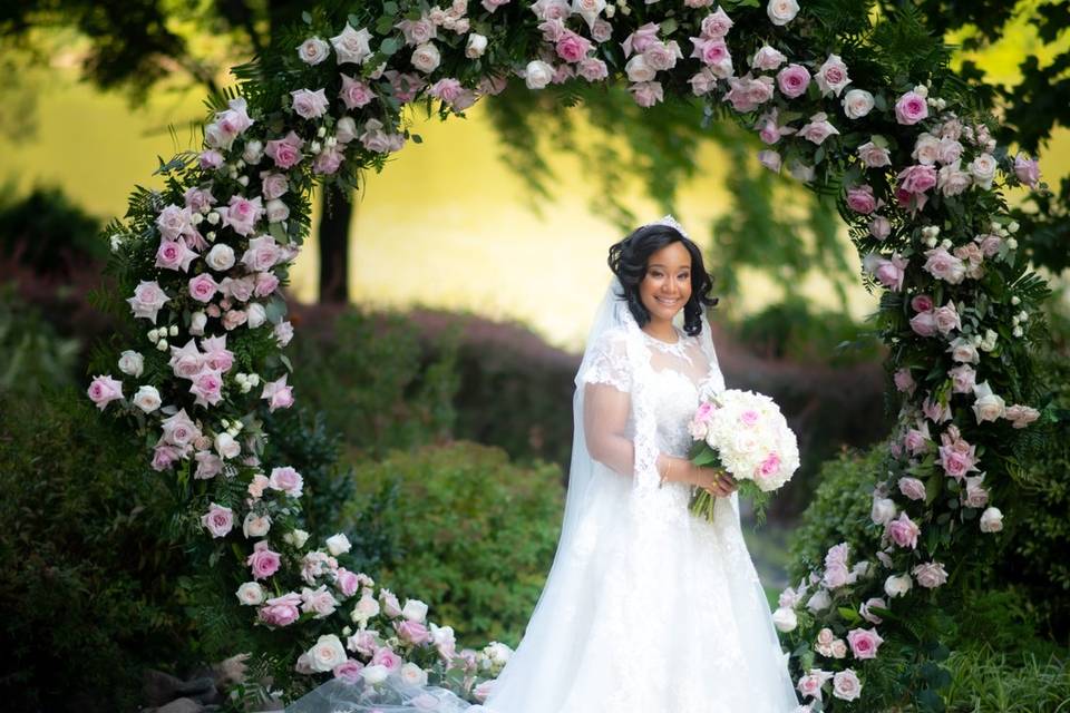 Bridal portrait