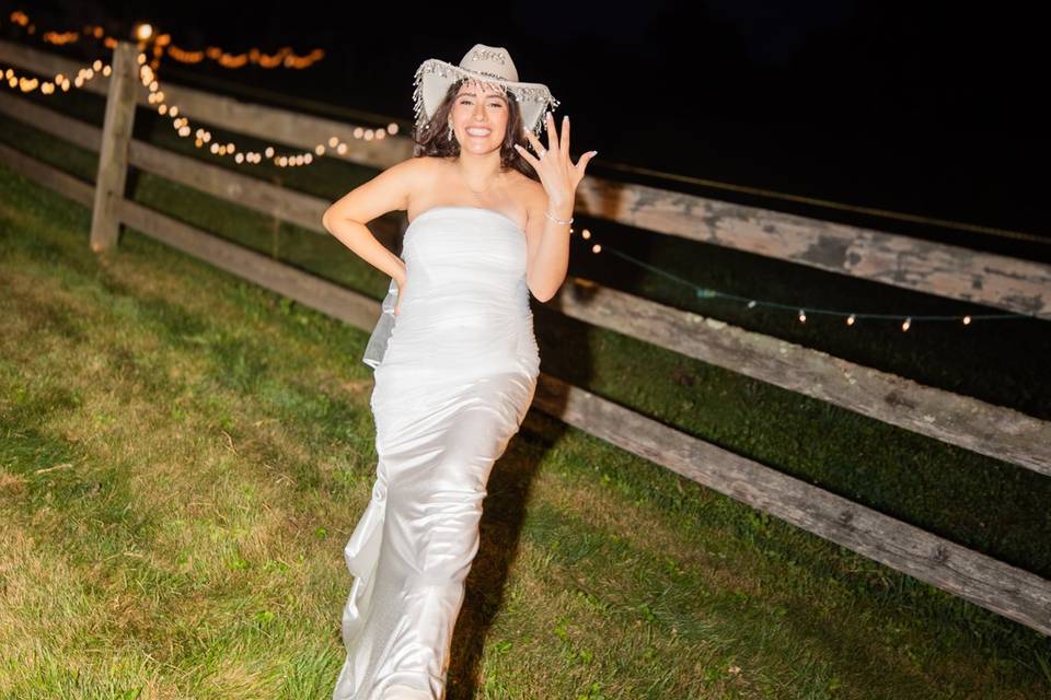 Tent wedding