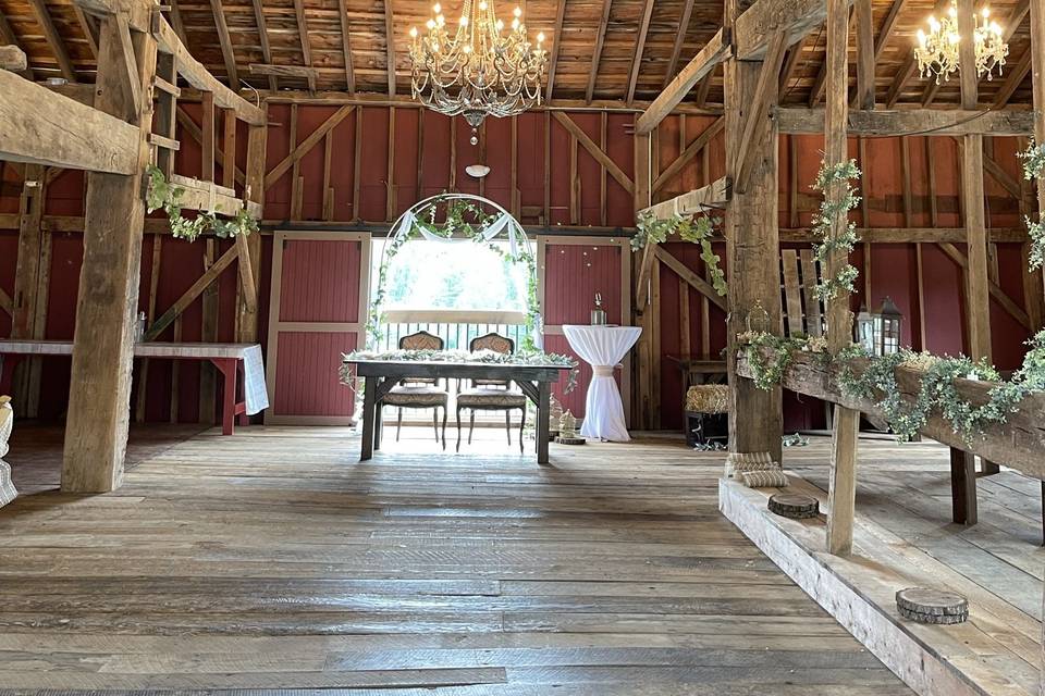 Barn Interior 1