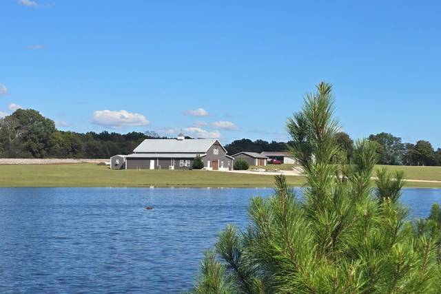 Lake, Barn and Pier