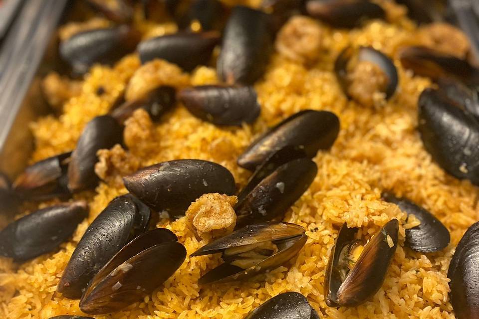 Paella (Seafood Rice)
