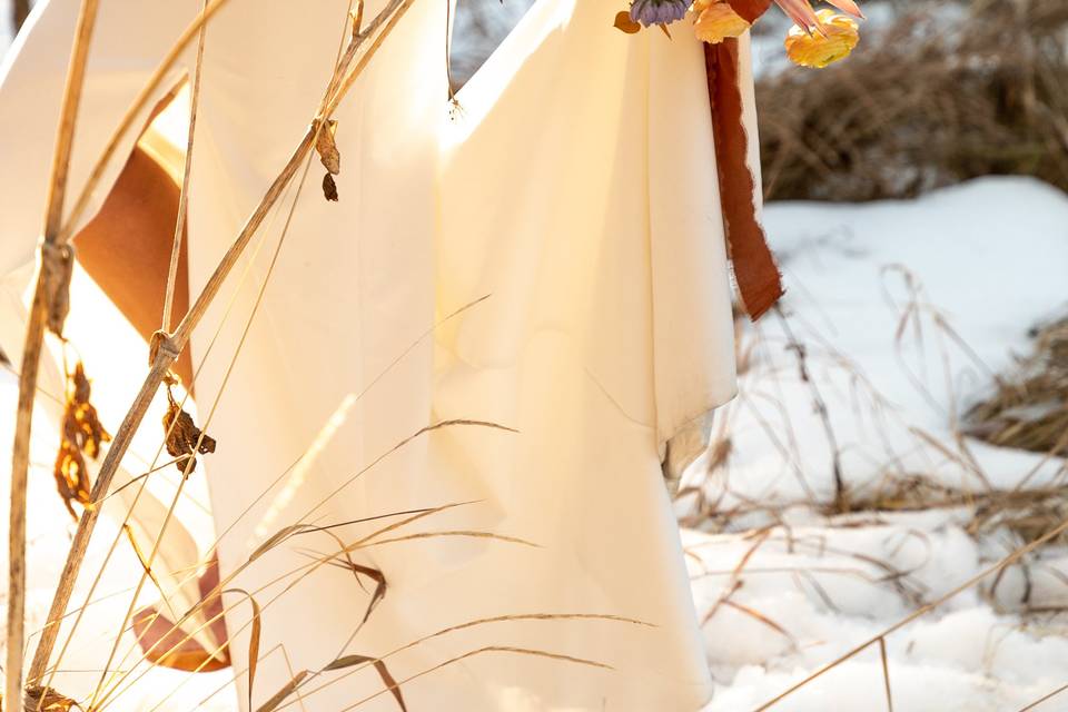 Gorgeous Wedding Dress Snowy