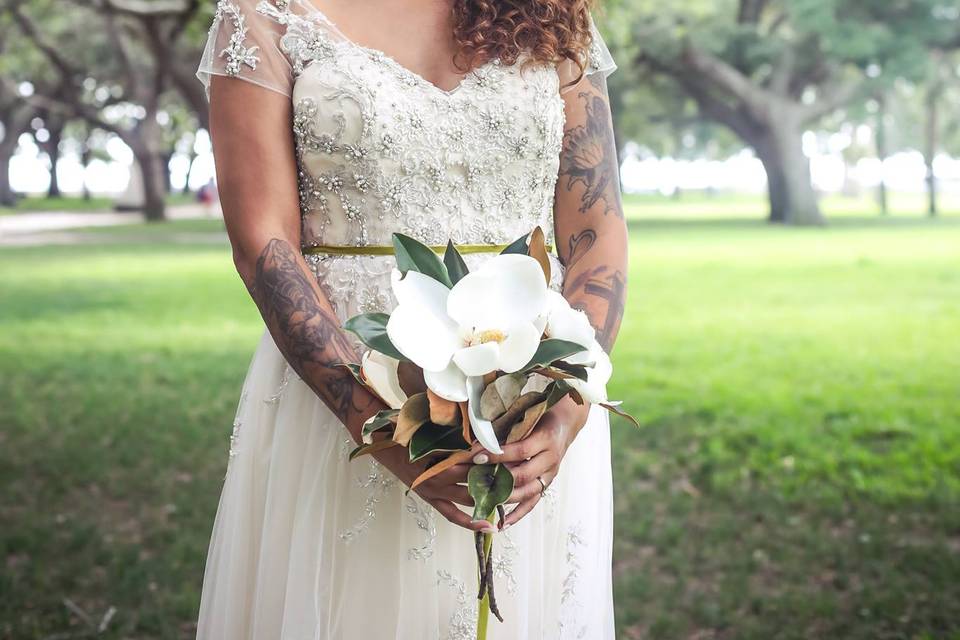 Bridal portrait