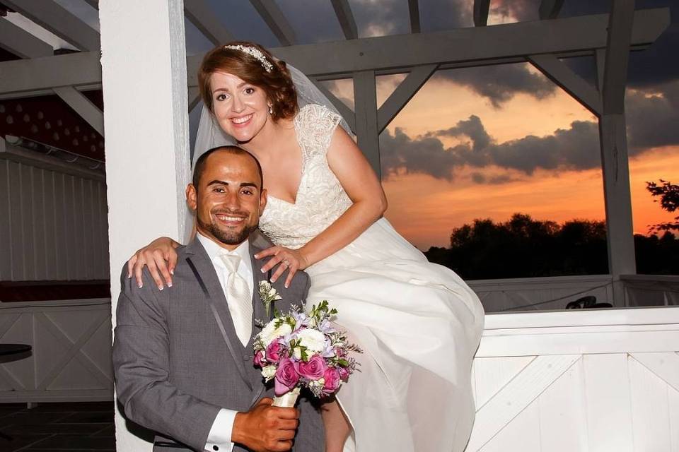 Bride and groom