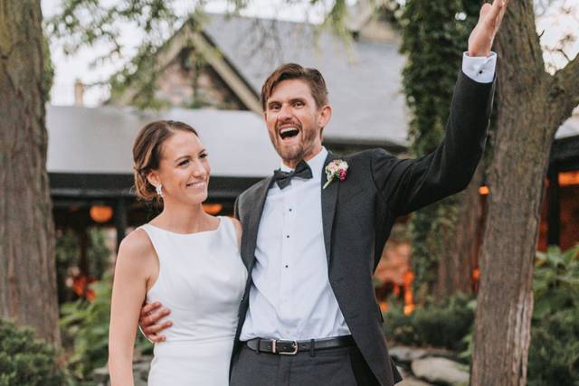 Groom in excitement