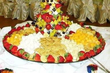 Food Centerpiece Display