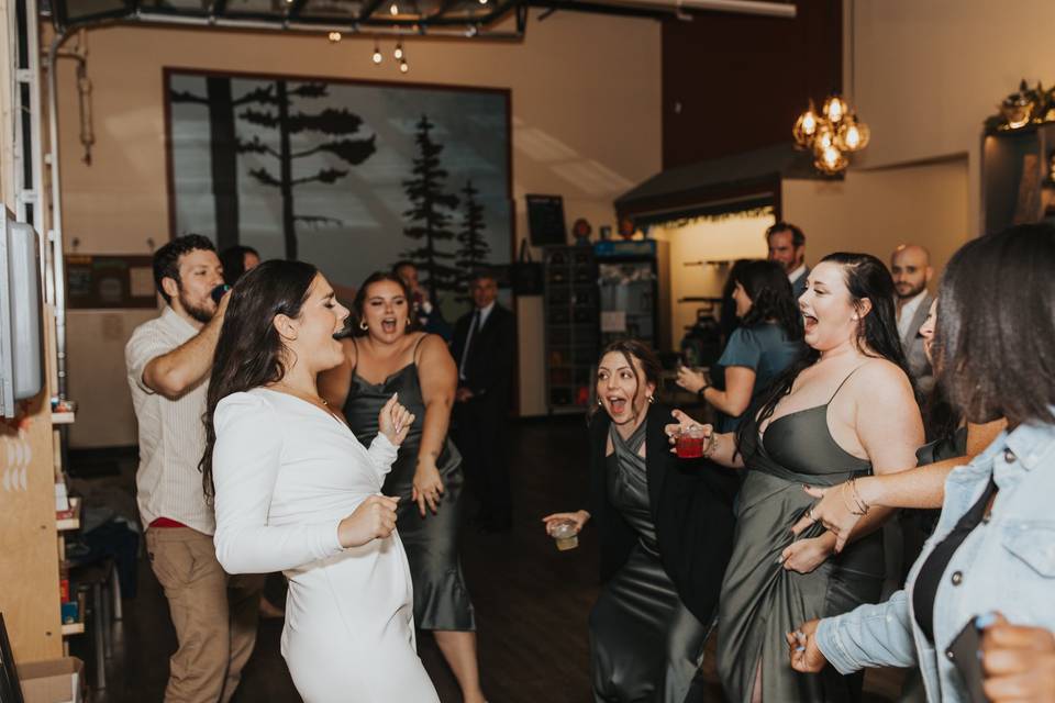 Fun and dancing