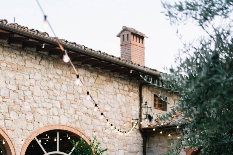 Romantic Tuscany reception