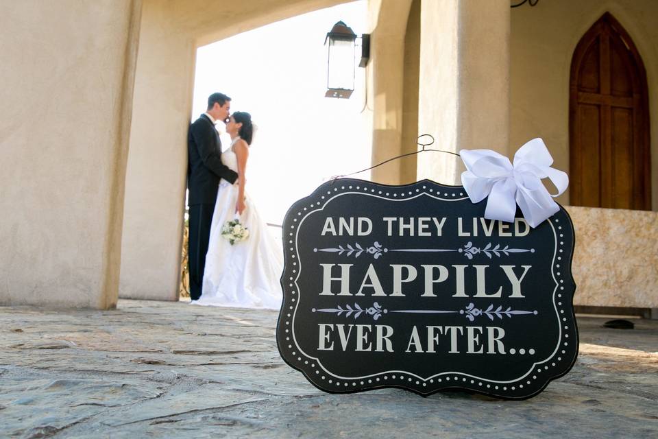 Wedding sign - Peary Photography