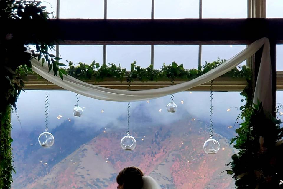 Fall Bride (picture window)