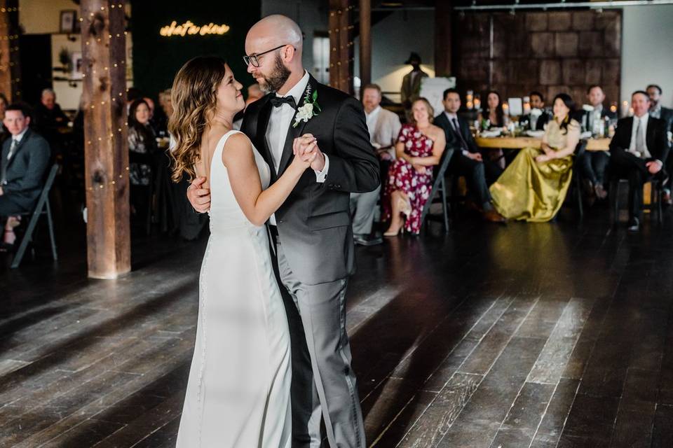 J + T first dance