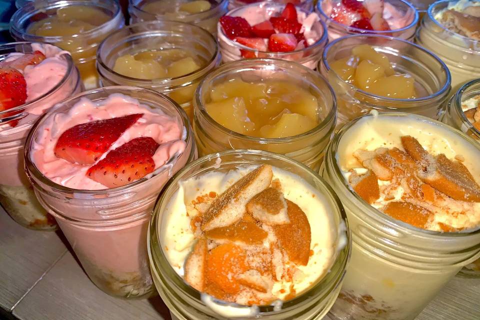 Fruit cake jars