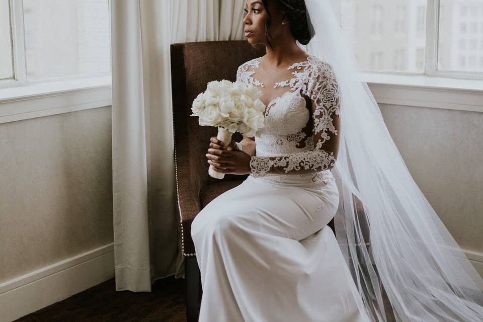 Bridal portrait