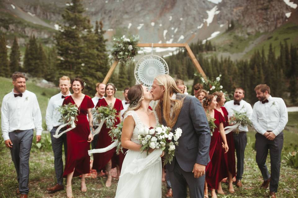 July wedding in Telluride