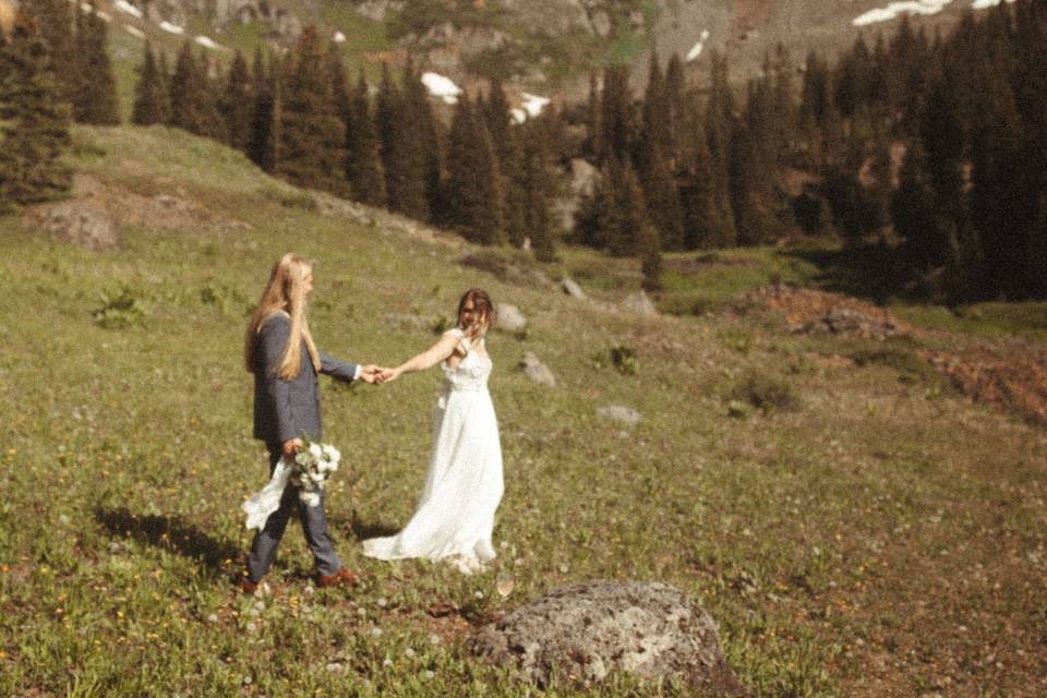 July wedding in Telluride