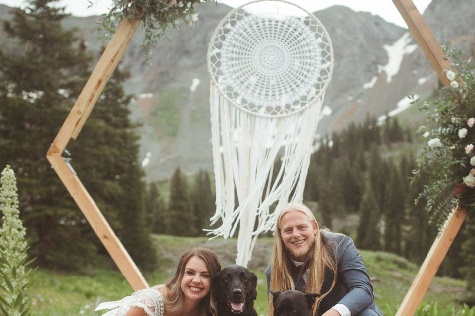 July wedding in Telluride