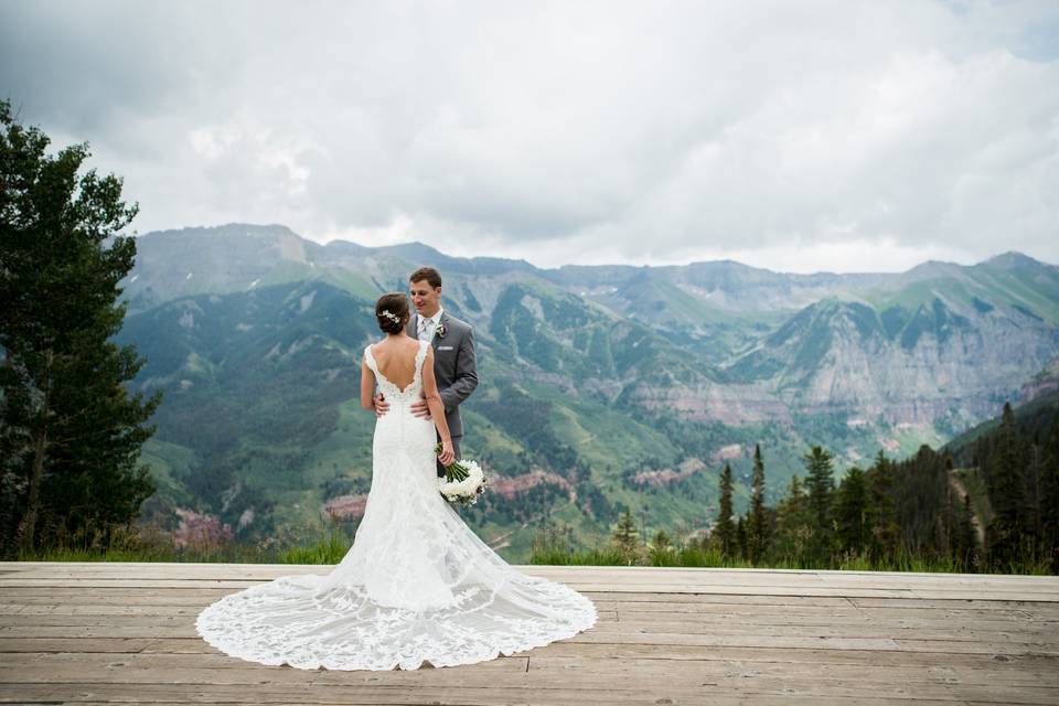 Creative couple portrait