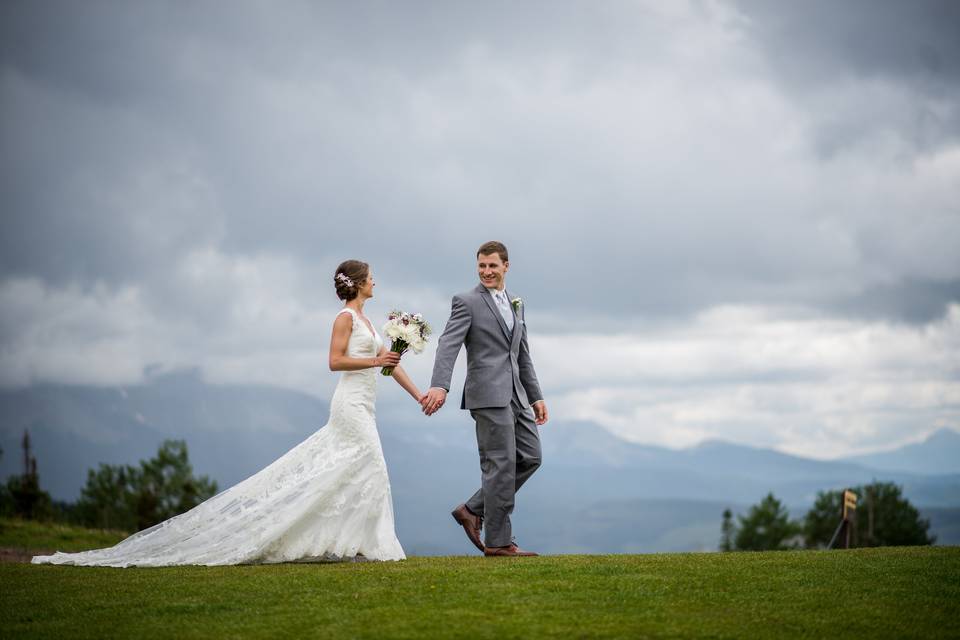 Creative couple portrait