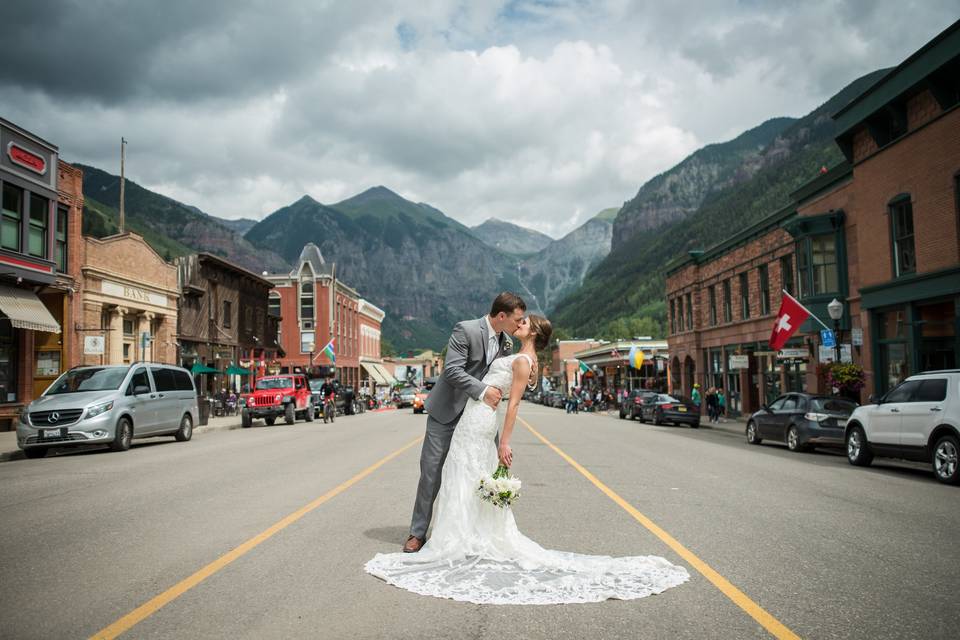 Creative couple portrait