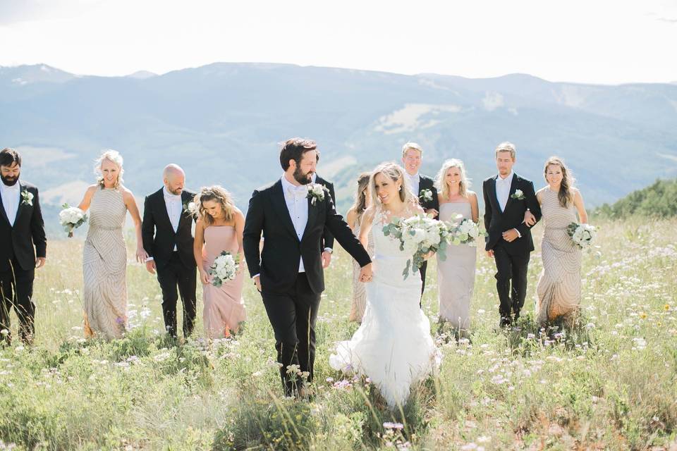 August wedding in Vail